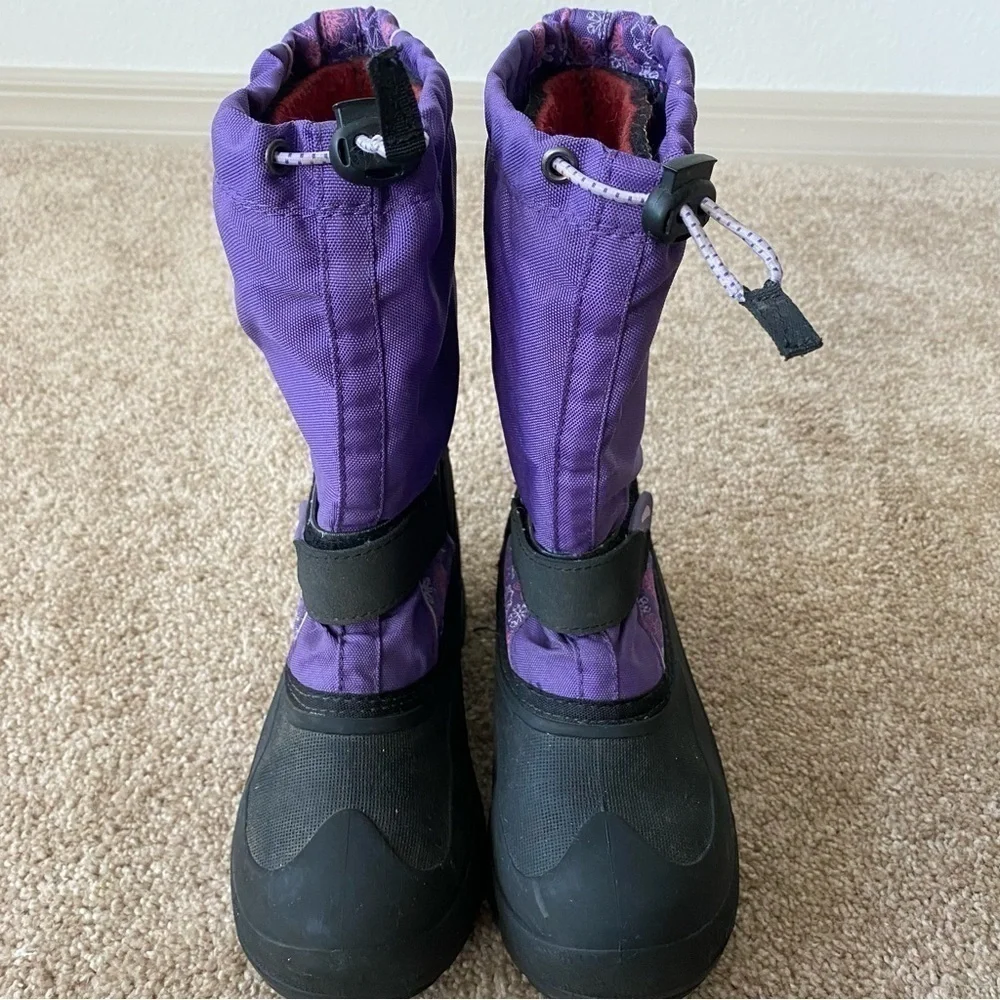 Kamik | Girl's Snowfall Winter Boot Size 5 Purple Pink